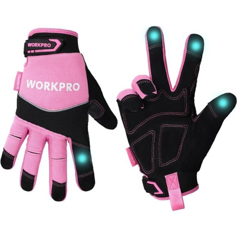 Safety Work Gloves, Mechanic Working Gloves for Men Women, Touch Screen